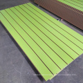 FSC certificate aluminium strips slotted MDF for goods shelves